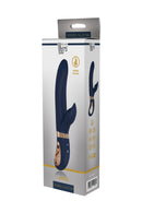 VIBRADOR COM AQUECIMENTO E ESTIMULADOR CLITORIANO RECARREGÁVEL