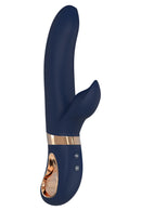 VIBRADOR COM AQUECIMENTO E ESTIMULADOR CLITORIANO RECARREGÁVEL