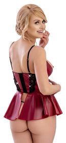 CORPETE LUXURIOSO VERMELHO