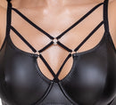 CONJUNTO DE LINGERIE PRETO MATE