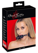 CONJUNTO DE BONDAGE COM PUNHOS E MORDAÇA