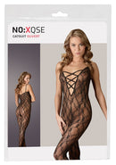 CATSUIT PRETO RENDADO
