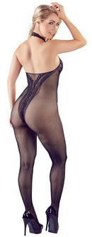 CATSUIT PRETO RENDADO TAM. ÚNICO