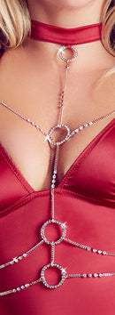 CORPETE VERMELHO DE LUXO BONDAGE