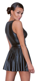 VESTIDO PRETO VINIL