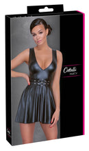 VESTIDO PRETO VINIL