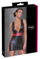 VESTIDO PRETO / VERMELHO