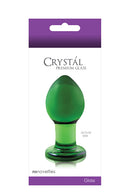 PLUG ANAL DE CRISTAL VERDE