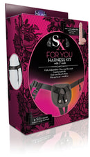 STRAP-ON COM DILDO REALISTICO