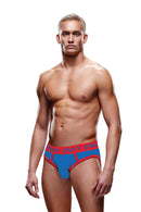 JOCK AZUL BRILHANTE COM VERMELHO