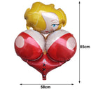 BALÃO EM FORMATO MULHER SEXY GRANDE