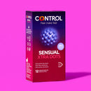 PRESERVATIVOS CONTROL SENSUAL XTRA DOTS 12 UNID.