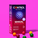 PRESERVATIVOS CONTROL SENSUAL XTRA DOTS 12 UNID.