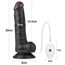 STRAP-ON COM VIBRAÇÃO E CONTROLE REMOTO 7.5"