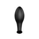 ANAL PLUG BLACK ANCHOR WITH REMOTE CONTROL