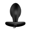 ANAL PLUG BLACK ANCHOR WITH REMOTE CONTROL
