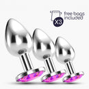 ANAL TRAIN TRIO BIJOU CRUSHIOUS COM BOLSAS INDIVIDUAIS GRÁTIS