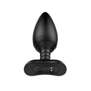 BUTT PLUG ASHER REMOTE CONTROL MAGNETIC USB BLACK