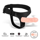 STRAP-ON ATOOR COM DILDO OCO, VIBRAÇÃO E CONTROLE REMOTO