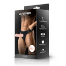 STRAP-ON ATOOR COM DILDO OCO, VIBRAÇÃO E CONTROLE REMOTO