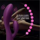 VIBRADOR BACALL 3.0 SILICONE PURPLE USB