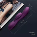 VIBRADOR BACALL 3.0 SILICONE PURPLE USB