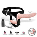 STRAP-ON COM VIBRAÇÃO BATEK DESTACÁVEL PARA G DUPLO COM CONTROLE REMOTO