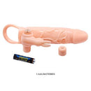 MANGA DE PÉNIS PRETTYLOVE MAN COM VIBRAÇÃO + 5CM