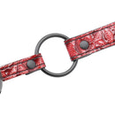 MORDAÇA BALL GAG DIAMOND COURO VEGANO