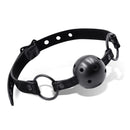 MORDAÇA BALL GAG DIAMOND COURO VEGANO