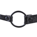 MORDAÇA BALL GAG DIAMOND COURO VEGANO