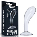 BUTT PLUG FLAWLESS TRANSPARENTE 6"