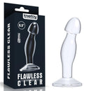 BUTT PLUG FLAWLESS TRANSPARENTE 6.5"