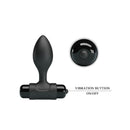 BUTT PLUG COM VIBRAÇÃO EM SILCIONE