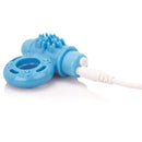 ANEL VIBRATÓRIO DE SILICONE CHARGED BLUE USB