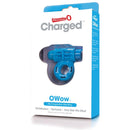 ANEL VIBRATÓRIO DE SILICONE CHARGED BLUE USB