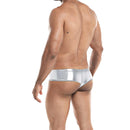 CUECA BRILHANTE CHEEKY BRIEF PROVOCATIVA PRATEADA