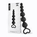 TARDENOCHE BOLAS ANAIS CLYDE COM EASY PULL RING SILICONE PRETO