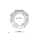 ANEL SUPER FLEXÍVEL POLIGONAL 2,2 CM