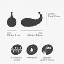 COCOON OVO VIBRATÓRIO RECARREGÁVEL COM COMANDO À DISTÂNCIA CRUSHIOUS