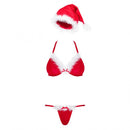 CONJUNTO 3-PCS SANTASTIC OBSESSIVE VERMELHO