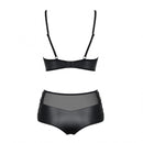 CONJUNTO LEATHERIA OBSESSIVE PRETO