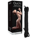 CORDA DE RESTRIÇÃO KINBAKU PRETA