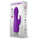 VIBRADOR COUBY SILICONE RABBIT PURPLE