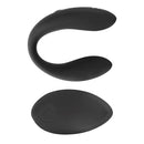 VIBRADOR PARA CASAL REMOTO PRETO COM COMANDO E CARREGADOR USB