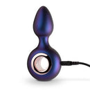 PLUG ANAL DEEP SPACE COM VIBRAÇÃO E REMOTE CONTROLE USB
