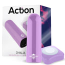 BALA VIBRATÓRIA MAIS RÁPIDA COM CONTROLE REMOTO ROXO USB