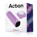 BALA VIBRATÓRIA MAIS RÁPIDA COM CONTROLE REMOTO ROXO USB