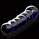 DILDO EM VIDRO ICICLES Nº51 PRETO