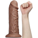LOVETOY DILDO KING 10.5" COM VIBRAÇÃO CHUBBY BROWN